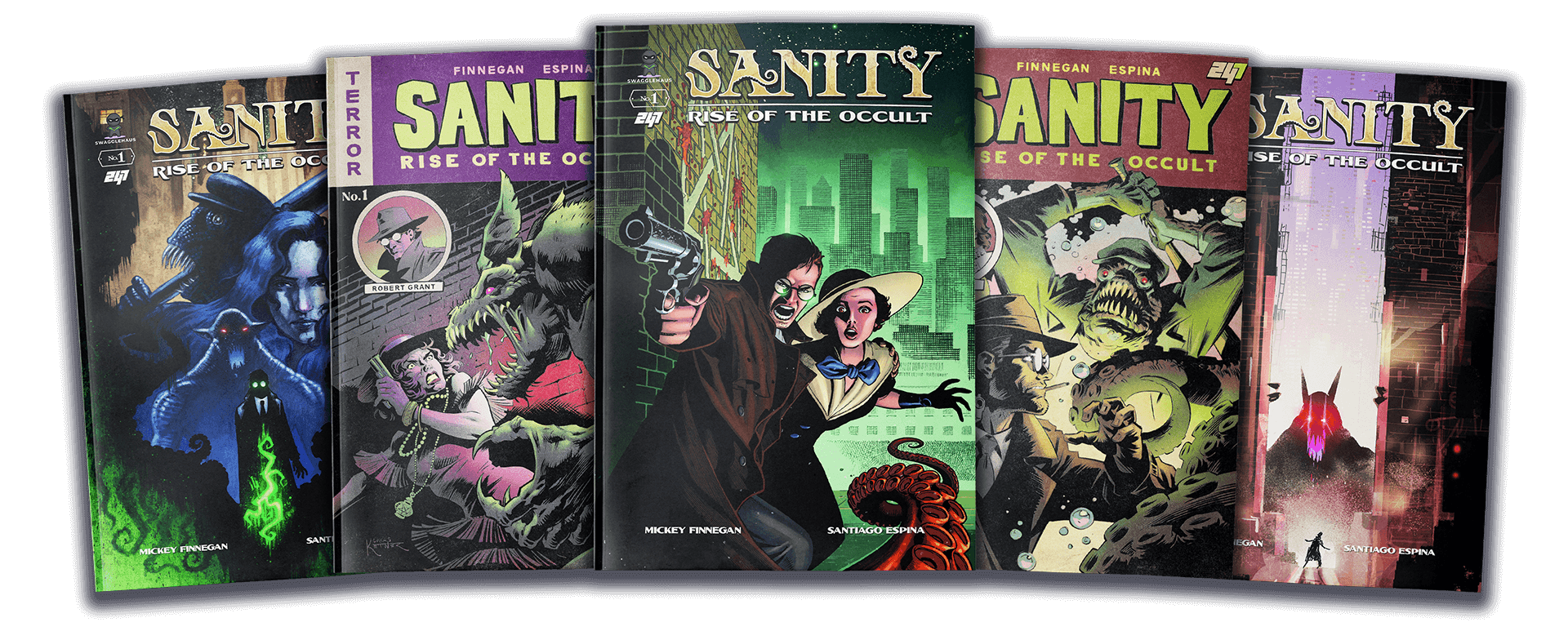 Sanity #1 Covers